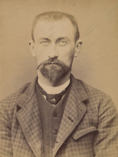 Barbier. Louis, Alexandre. 31 ans, né à Jussecourt (Marne). Comptable. Anarchiste. 27/2/94., 1894.