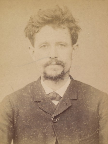 Mérigeau. Jacques. 35 ans, né à St-Léger-les-Melles (Deux Sèvres). ébéniste. 19/12/93., 1893.