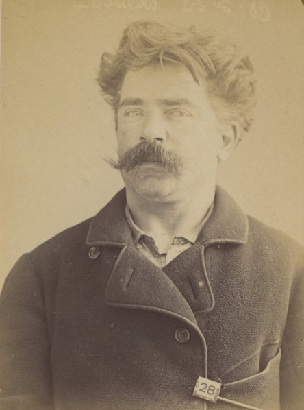 Soulas. Honoré, Jules. 33 ans, né à Chatillon le 10/12/55. Peintre en bâtiment. Anarchiste. 27/5/89. , 1889.