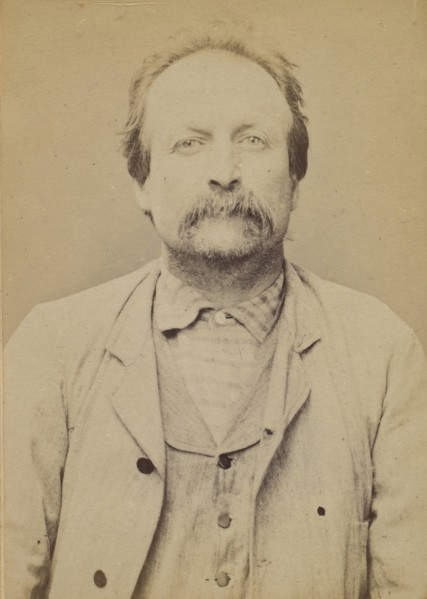 Gatinet. Pierre, Adrien. 50 ans, né le 13/10/43 à Bourges (Cher). Charpentier. Anarchiste. 2/7/94. , 1894.