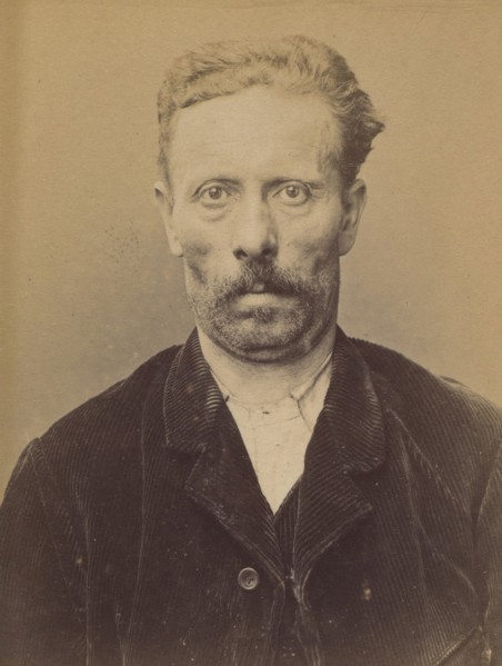 Pourry. François, Nicolas. 58 ans, né à Ars-sur-Moselle (Alsace-Lorraine). Ajusteur. Anarchiste. 3/7/94. , 1894.