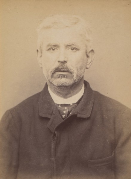 Reytinat. Jacques, François. 48 ans, né à Mouy (Oise). Colporteur. Anarchiste. 9/3/94., 1894.
