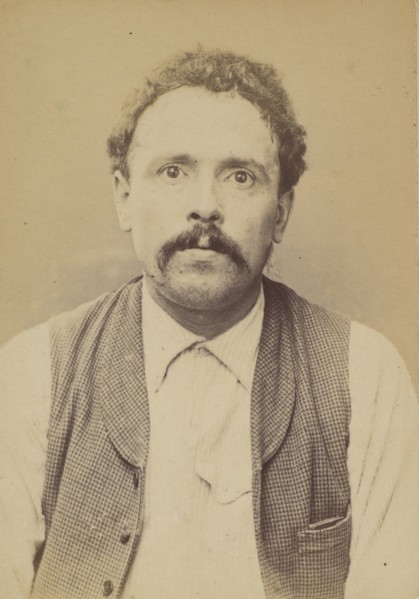 Tropini. Esprit, Antoine. 35 ans, né à San-Bueri (Italie). Tourneur. Anarchiste. 2/7/94. , 1894.