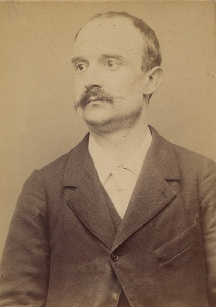 Mouette. Charles. 32 ans, né à Paris Ile. Peintre en bâtiment. Association de malfaiteurs. 20/3/94. , 1894.
