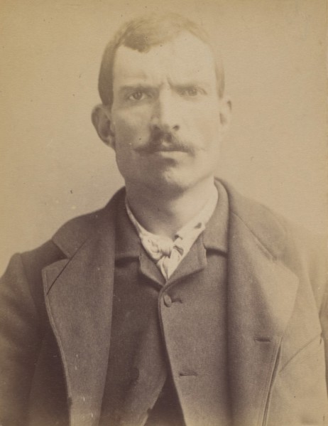 Poirier. Jacques, étienne. 30 ans, né à Gien (Loiret). Garçon de marchand de vins. Anarchiste. 30/4/92. , 1892.