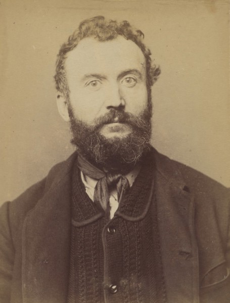 Barla. Jean Michel. 46 ans, né à Sirié (Italie). Mécanicien. Anarchiste. 2/3/94., 1894.