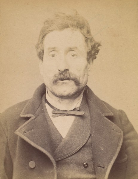 Jacob. Georges, Gustave. 43 ans, né à Paris XVIIe. Journalier. Anarchiste. 27/2/94., 1894.