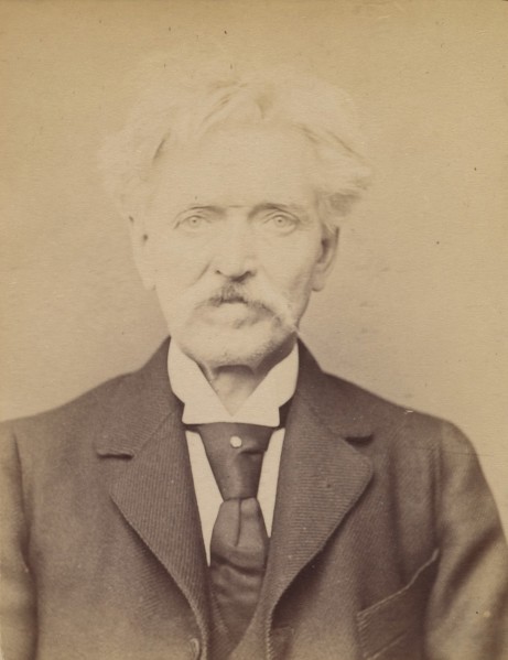 Blay. François. 53 ans, né à St Gervais (Rhône). Tailleur. Anarchiste. 4/3/94., 1894.