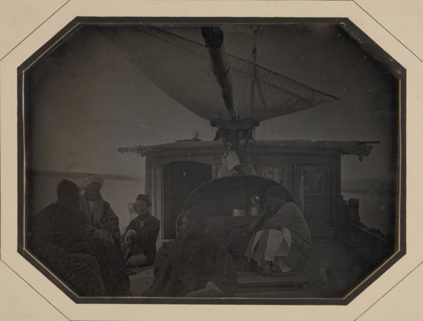 Monsieur Itier's Cange Under Sail on the Nile, 1845-46.