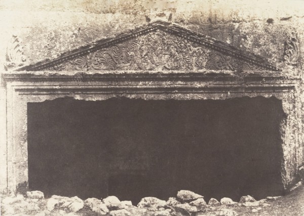 Jérusalem, Tombeau des Juges, Détails, 1854.