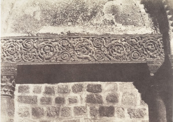 Jérusalem, Saint-Sépulcre, Bas-relief (porte murée), 1854.