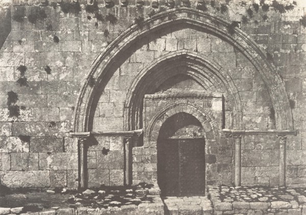 Jérusalem, Tombeau de la Vierge, 1854.