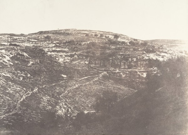 Jérusalem, Vallée de Josaphat, Face Ouest et Nord, 2, 1854.
