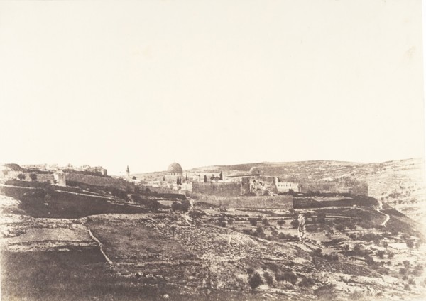 Jérusalem, Côté Sud de Jérusalem, 1854.