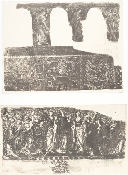 Beit-Lehem, Mosaïque de l'église II, 1854.