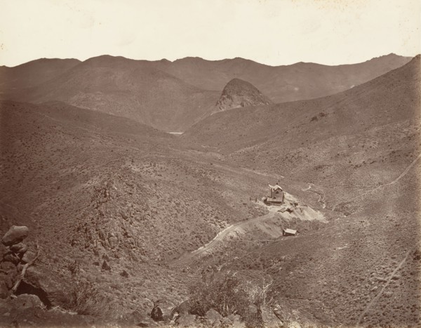 Sutro Tunnel Shaft No. 2, 1875, printed ca. 1876.