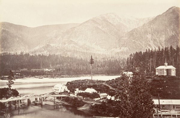Cascades, Oregon, 1867, printed ca. 1876.
