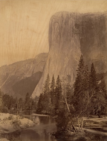 El Capitan, Yosemite, 1865-66.