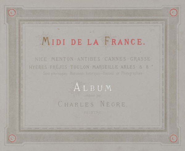 Le Midi de la France, 1850s-60s.
