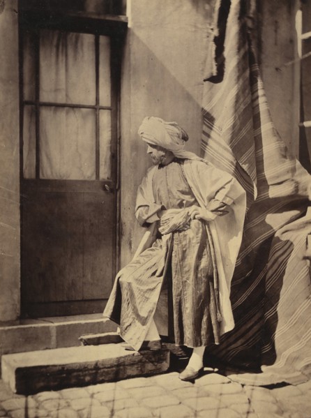 [Self-Portrait in Eastern Costume], 1855-60.