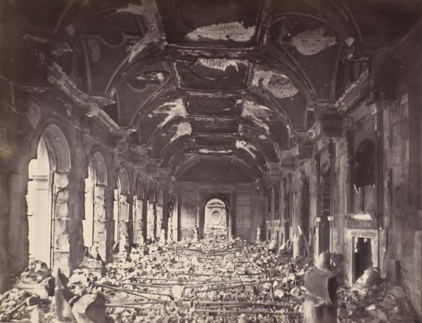 Grande Salle du Conseil d'Etat, May 1871.