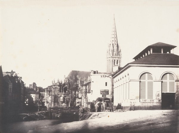 Poissonerie, Caen, 1852-54.