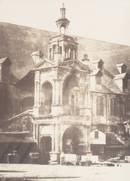 Escalier de la Basse Vieille Cour, Rouen, 1852-54.