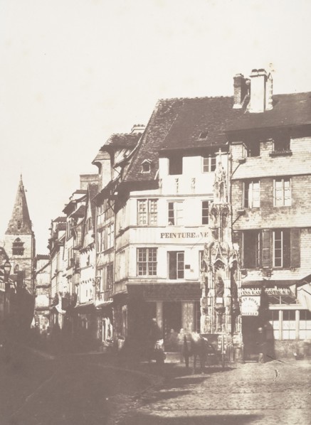 Fontaine de la Croix de Pierre, Rouen, 1852-54.