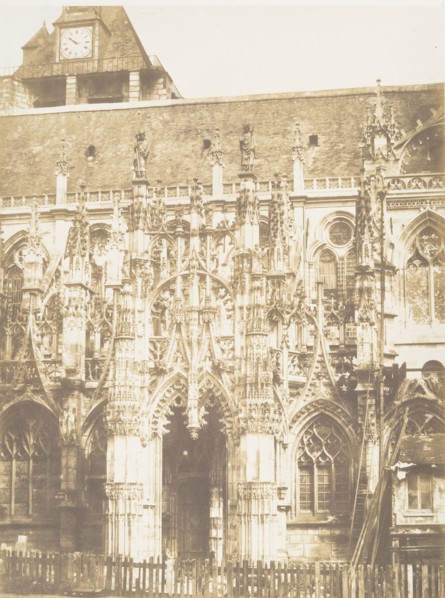 Portail de la Cathédrale de Louviers, 1852-54.