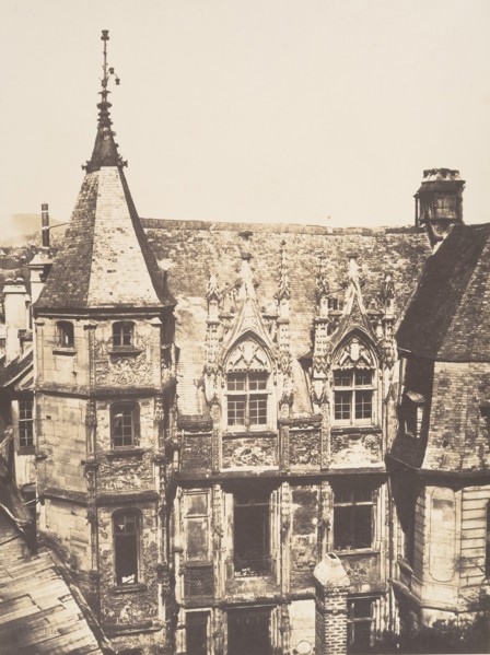 Hôtel du Bourgtheroulde, Rouen, 1852-54.