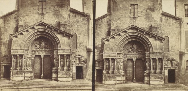 [Portal, Church of Saint-Trophime, Arles], ca. 1864.