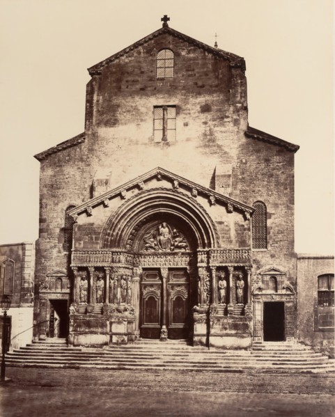 Arles, St. Trophime, 1861 or after.