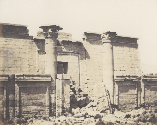 Médinet-Abou (Thèbes), Construction Antérieures - Entrée Principale, 1851-52, printed 1853-54.