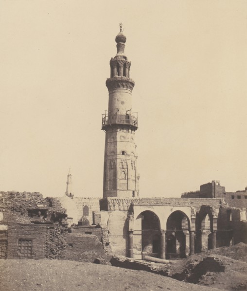 Djirdjeh, Mosquée en Ruines Sur le Bord du Nil, 1851-52, printed 1853-54.