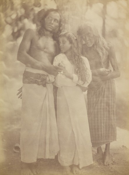 [Ceylonese Group by a Tree], 1878.