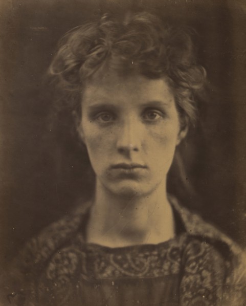 Cassiopeia, 1866. The model for "Cassiopeia" and "The Mountain Nymph, Sweet Liberty" was identified by Cameron only as "Mrs. Keene" and this appears to be one of just two instances in which Cameron us...