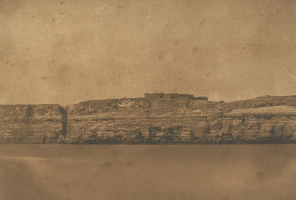 Vue de Djebel-el-teir et du Convent de la Poulie, 1850.