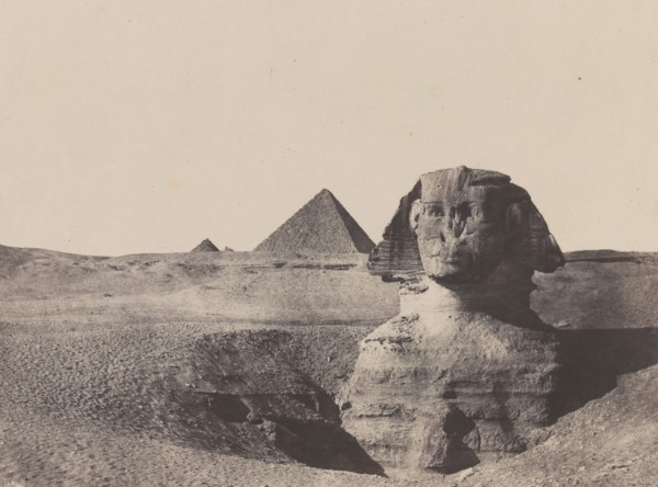 égypte Moyenne, Le Sphinx, December 1849, printed 1852.