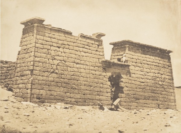 Pylones du Temple de Sébona, April 3, 1850.