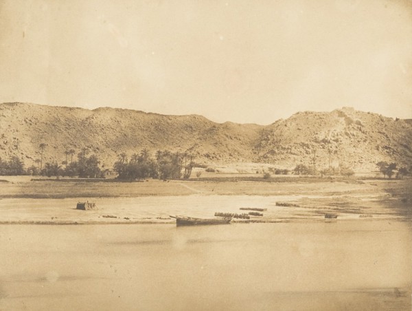 Vue prise au Sud-Est de Philae - Cherk-el-Hesseh, 1849-50.