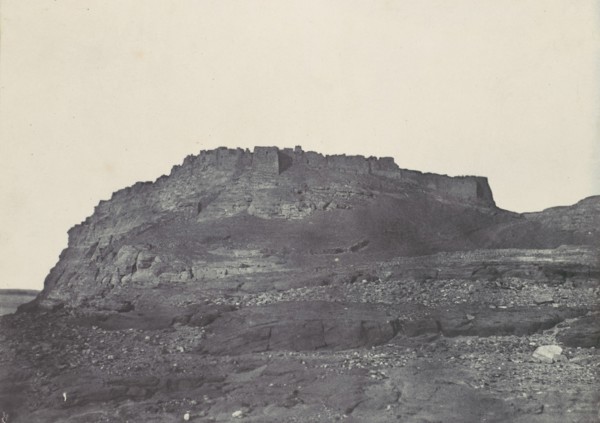 Nubie. Forteresse D'Ibrym (Ancienne Premmis). Vue prise au sud., 1850.