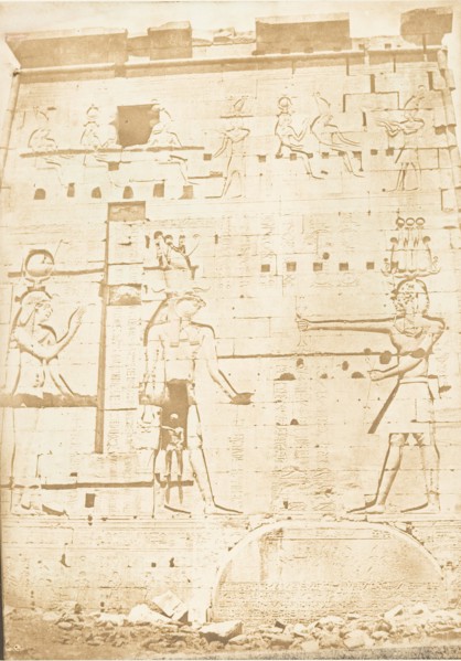 Second Pylone du Temple d'Isis, à Philae, April 13, 1850.