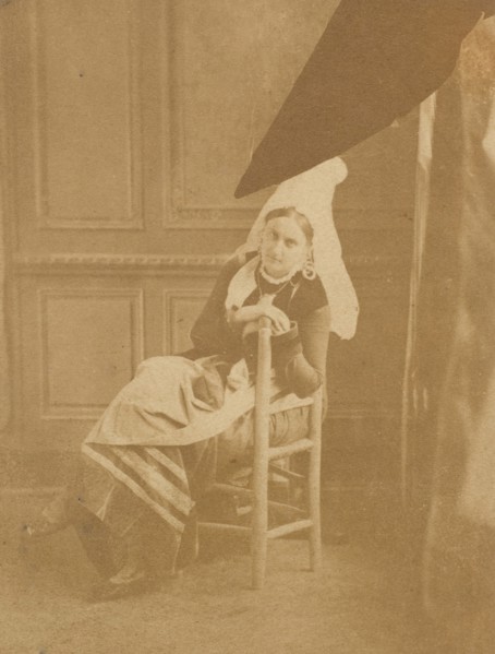 Cauchoise (autre), 1860s.