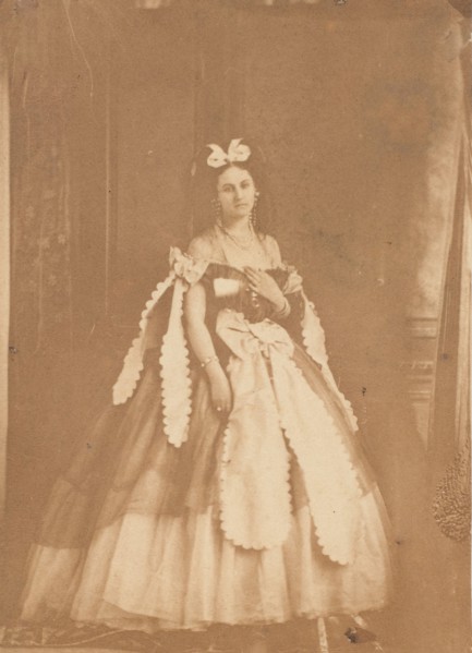 Les rubans découpés, 1860s.