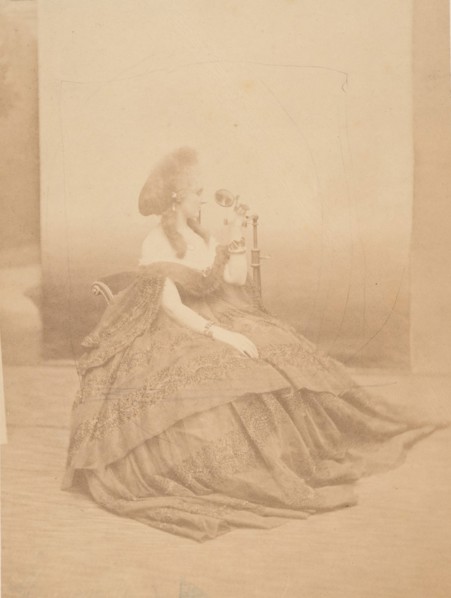 Les yeux mirés, 1860s.