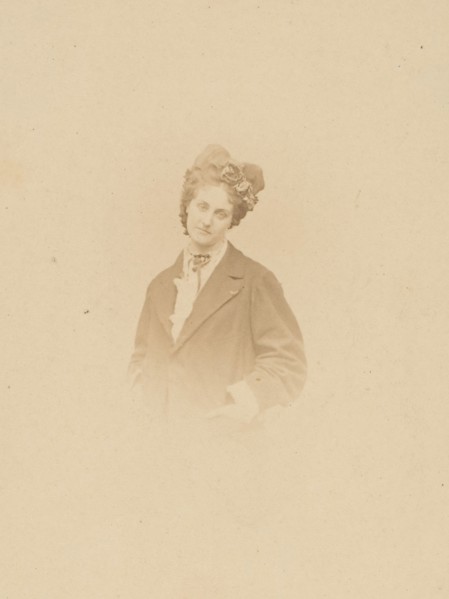 Le pardessus décoré, 1860s.