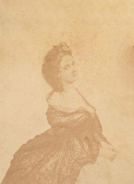 Le châle de dentelle, 1860s.