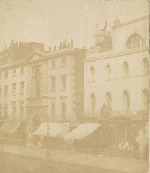 [Nos. 170-176 Regent Street, London], ca. 1846.