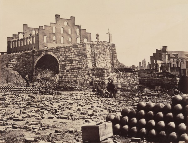 Gardner's Photographic Sketchbook of the War, Volume 2, 1863. Ruins of Arsenal, Richmond, Virginia.