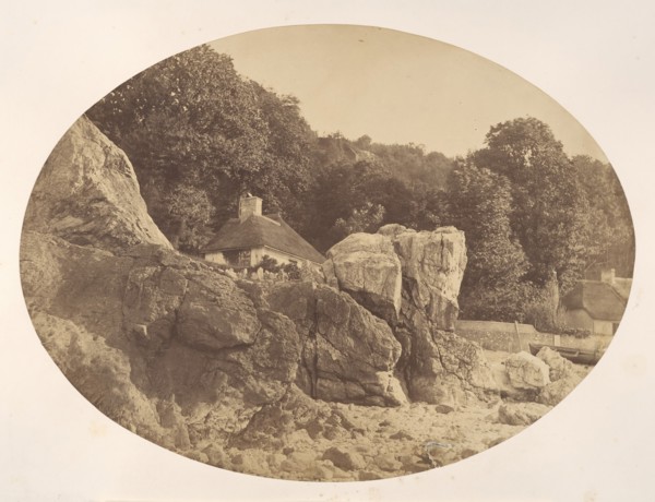 Babbicombe, from the Beach, 1857.